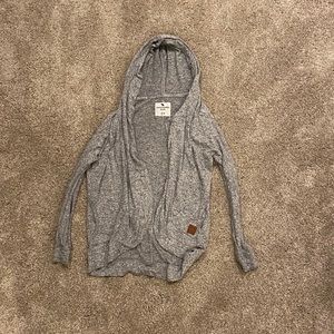 Abercrombie Kids Gray Cardigan Size 9/10